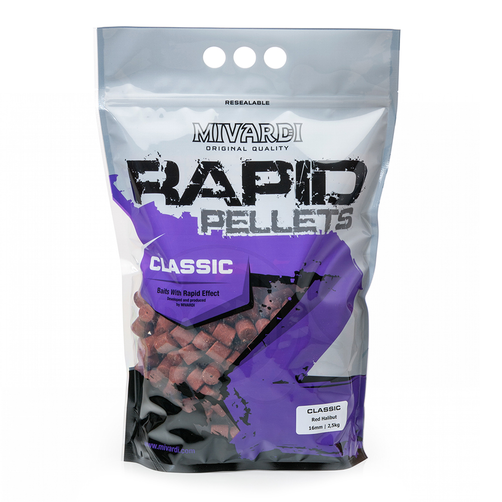 Pelety Rapid Classic Red Halibut 10kg 4mm