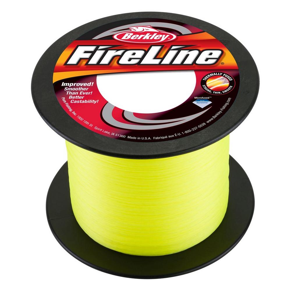 Rybářská pletená šąňůra Berkley Fireline - zelená průměr / nosnost: 0,17mm/10,2kg