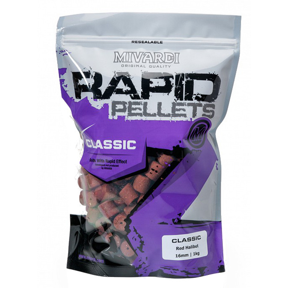 Pelety Rapid Classic Red Halibut 10kg 20mm