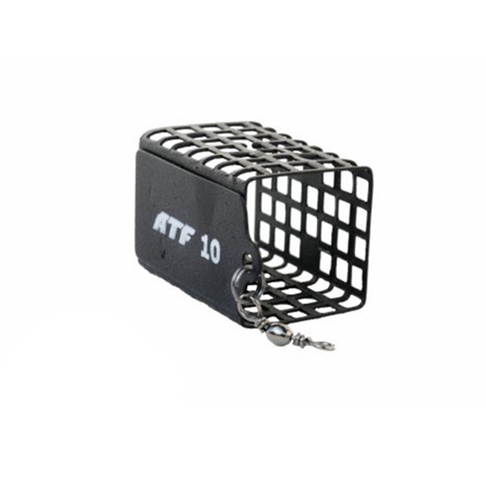 ATF Feederové krmítko hranaté s obratlíkem velké 5 - 120g hmotnost: 100g