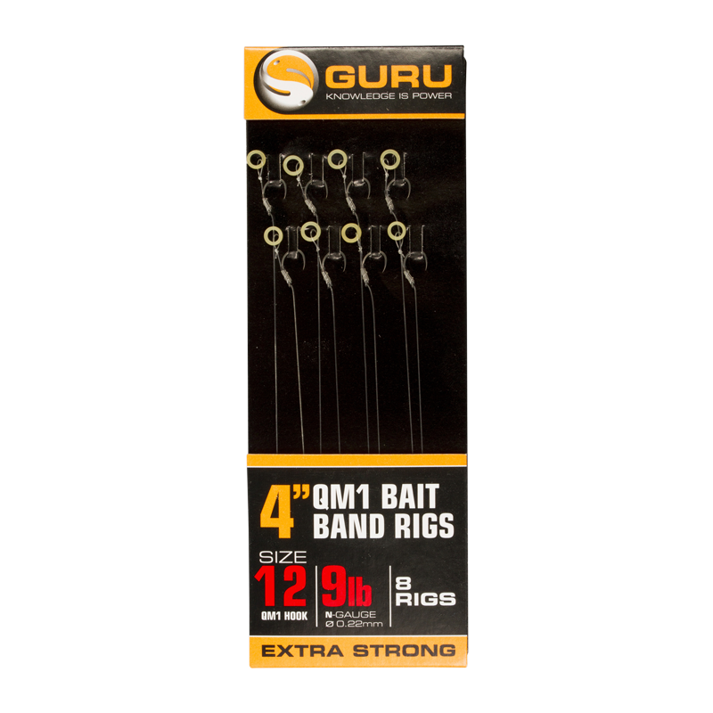 Guru Tackle Návazec Bait Bands QM1 Ready Rig 0,15mm Velikost 18