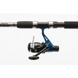 HAPPY WEEKEND SET ROD 2,40 5-25G +REEL W/LINE 2,40m 6 - Jaxon Set prutu a navijáku s vlascem HAPPY WEEKEND SET