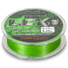 Iron Claw šňůra LCX8 150m 0,17mm zelená