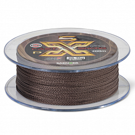 Saenger šňůra PX5 Fast Sinking Braid 0,15mm 10,3kg 200m Brown