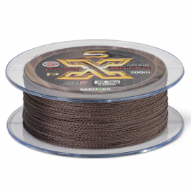 Saenger šňůra PX5 Fast Sinking Braid 0,23mm 16,1kg 200m Brown