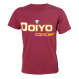 Doiyo tričko Logo bordó M