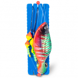 Aquantic návazec Flatfish Spoon Rig Special Green