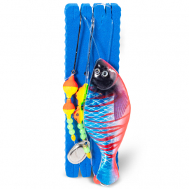 Aquantic návazec Flatfish Spoon Rig Special Blue