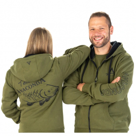 Anaconda mikina Since 2001 Team Zipper Hoodie XXXL