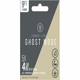 Wychwood Ujímaný návazec Ghost Mode Tapers 3X 9ft 6lb