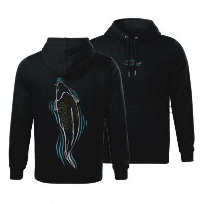 Giants fishing Giants Fishing Mikina pánská černá Kapr u hladiny|vel. XL Giants fishing Giants Fishing Mikina pánská černá Kapr u hladiny|vel. XL