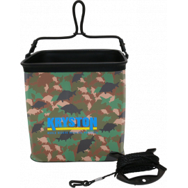 Kryston tašky, pouzdra - Skládací vědro EVA bucket 24x24x24cm