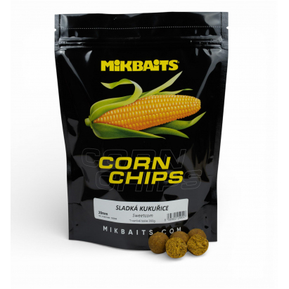 Corn Chips boilie 2,5g - Sladká kukuřice 24mm Corn Chips boilie 2,5g - Sladká kukuřice 24mm