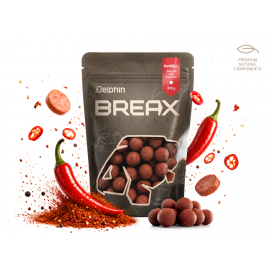 Boilies Delphin BreaX / HotHELL - Robin red-Chilli-Fr.Klobása/20mm/300g Boilies Delphin BreaX / HotHELL - Robin red-Chilli-Fr.Klobása/20mm/300g