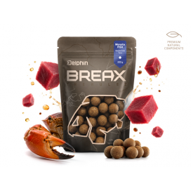 Boilies Delphin BreaX / MonstaFISH - Monster Krab-Tuňák/24mm/300g Boilies Delphin BreaX / MonstaFISH - Monster Krab-Tuňák/24mm/300g