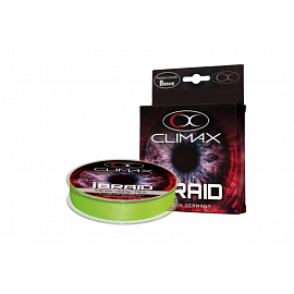 Pletená šňůra Climax iBraid neon-zelená 135m