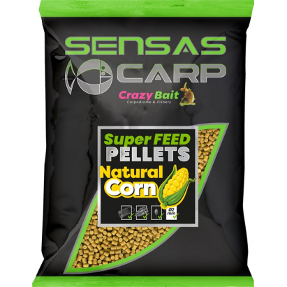 Pelety Super Feed Natural Corn 650g 2mm Pelety Super Feed Natural Corn 650g 2mm