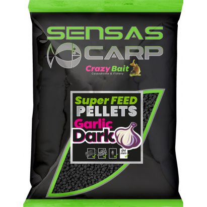 Pelety Super Feed Garlic Dark 650g 2mm Pelety Super Feed Garlic Dark 650g 2mm