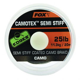 Fox Šňůrka Camotex Semi Stiff 20m