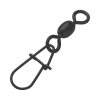 MadCat Obratlík Stainless Swivels With Egg Snap Black 1 70kg 5ks