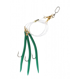 Shakespeare Návazec Gummi Makk Rig 5/0 Green