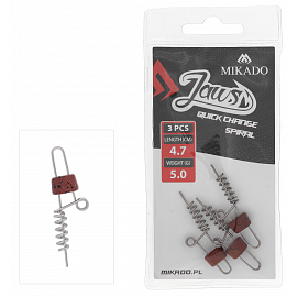 Mikado Vrut Na Nástrahy Jaws Quick Change Spiral 4.7cm 3 Ks