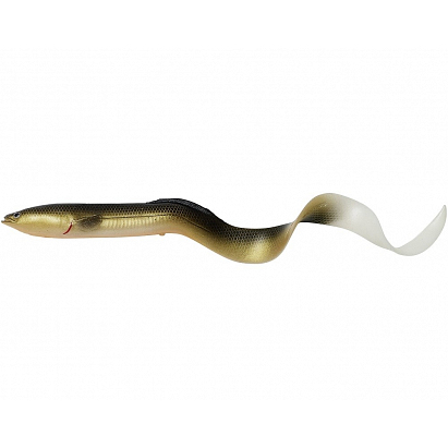 Savage Gear Gumová Nástraha 3D Real Eel Bulk Dirty Eel Savage Gear Gumová Nástraha 3D Real Eel Bulk Dirty Eel