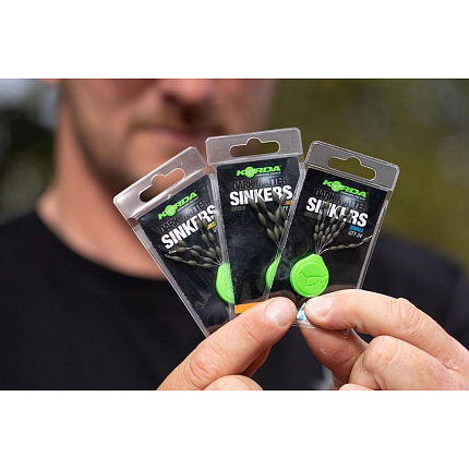 Korda Stoppery Tungstenové Sinkers Weedy Green 9 ks