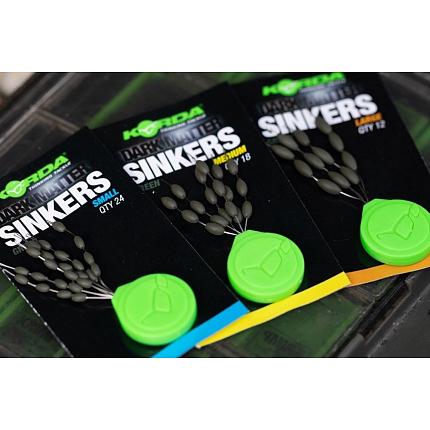 Korda Stoppery Tungstenové Sinkers Weedy Green 9 ks