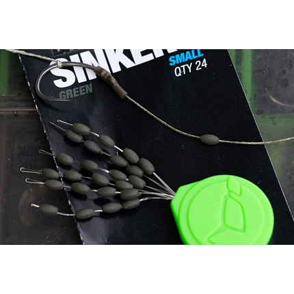 Korda Stoppery Tungstenové Sinkers Weedy Green 9 ks