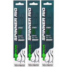 Korda Návazec Spinner Rig Spinner Barbless 25 lb 2 ks Korda Návazec Spinner Rig Spinner Barbless 25 lb 2 ks