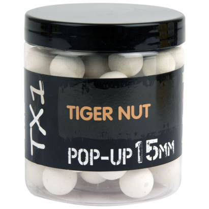 Shimano Plovoucí Boilie TX1 Pop Up Tiger Nut Fluoro White 15 mm 80 g Shimano Plovoucí Boilie TX1 Pop Up Tiger Nut Fluoro White 15 mm 80 g