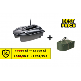 Zavážecí lodička Carp Scout Li-ion 10 + transportní taška