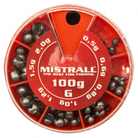 Mistrall bročky hrubé G sada 100g