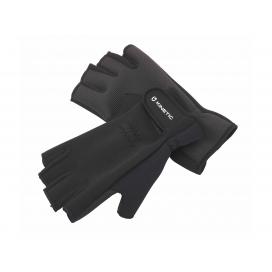Kinetic Rukavice Neoprene Half Finger Glove černé