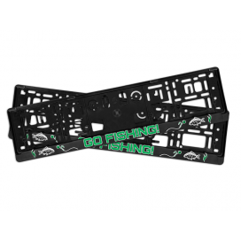 3D držák SPZ Delphin GoFishing! / 2ks 3D držák SPZ Delphin GoFishing! / 2ks