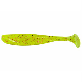 Keitech: Gumová nástraha Easy Shiner 5" 12,7cm 10,4g Chartreuse Red Flake 5ks