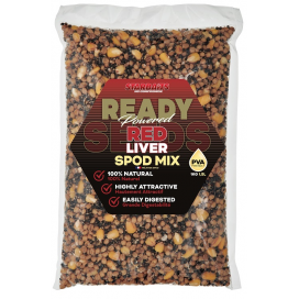 Starbaits Partikl Ready Seeds Spod Mix Red Liver 1kg