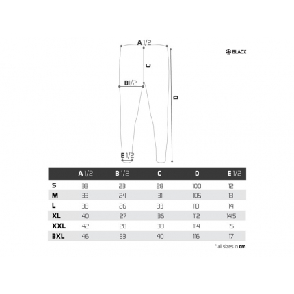 Delphin Termoprádlo Spodní Díl Tundra Blacx