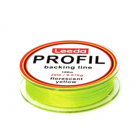 Leeda Profil Backing Line 20lb, 100m Yellow