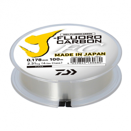 Daiwa Vlasec J Fluorocarbon leadr Clear 
