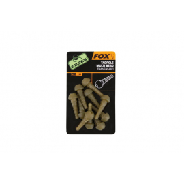 Fox Multifunkční vodiče  Edges Tadpole Multi Bead Khaki 10ks