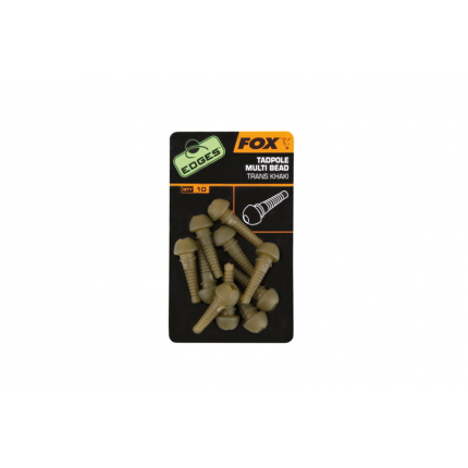 Fox Multifunkční vodiče  Edges Tadpole Multi Bead Khaki 10ks