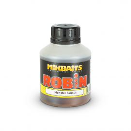 Akce Mikbaits Robin Fish booster 250ml - Monster halibut