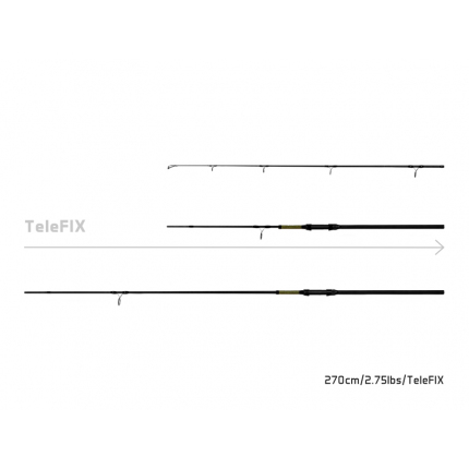 Delphin Prut Stalx TeleFIX 2,7 m 2,75 lb 
