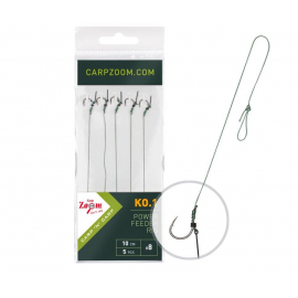 Návazec FC Power Feeder Rig KO.1 - 5 ks/10 cm/0,18 mm/vel.6