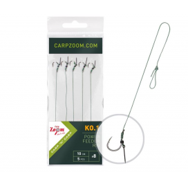 Návazec FC Power Feeder Rig KO.1 - 5 ks/10 cm/0,18 mm/vel.6
