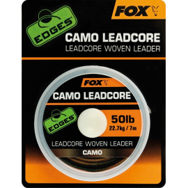 Fox Šňůra s Olověným Jádrem Leadcore Camo 50 lb 22,7 kg 7m