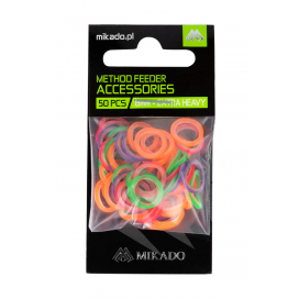 Mikado Gumky Na Pelety Method Feeder 5mm (extra Heavy) Mix 50 Ks
