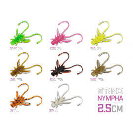 Umělá nástraha Delphin B! Stinx NYMPHA / 20ks - 2.5cm / FRUITY